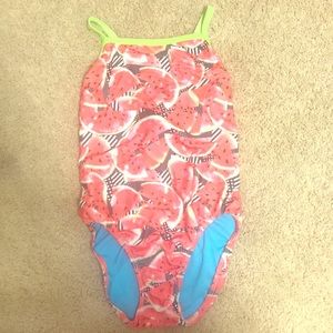 💦 Speedo Watermelon Print Practice Suit 🍉